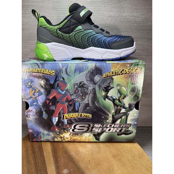 Shoes Universal Kids Skechers Magnoid Character 403730LBBLM Blue 12.5 NIB - Picture 1 of 8